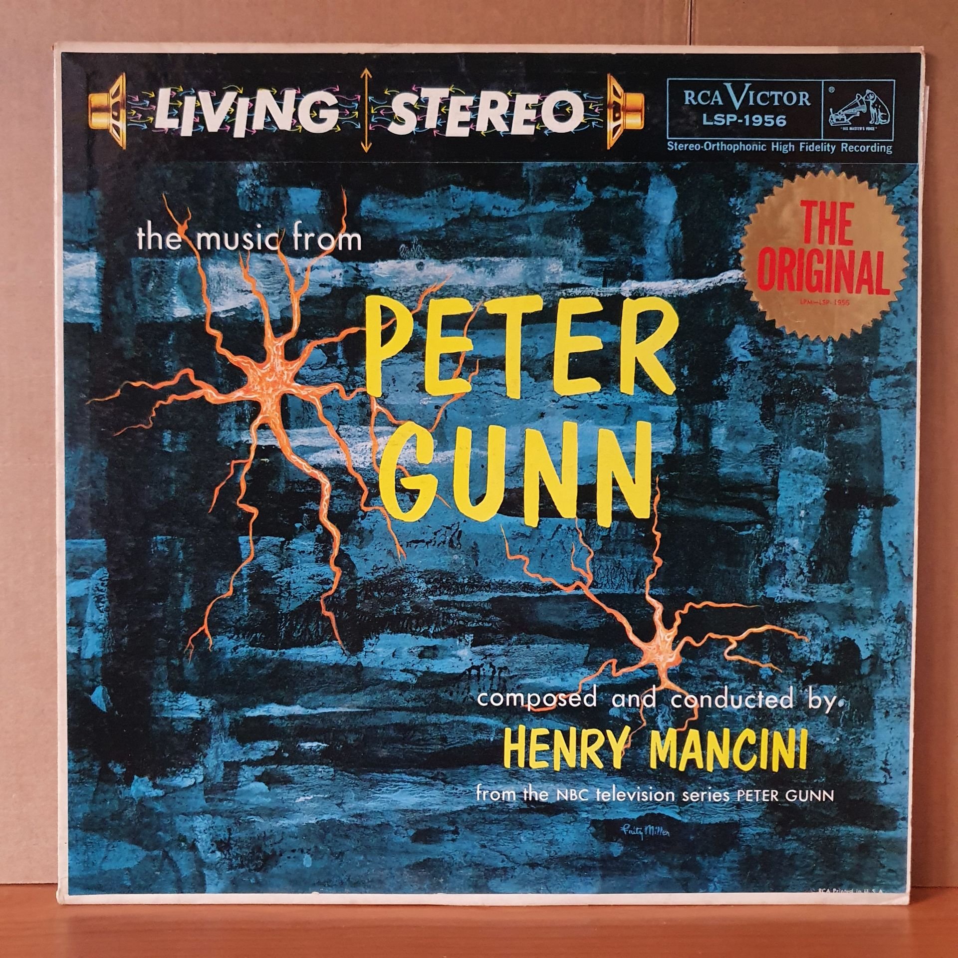 PETER GUNN SOUNDTRACK / HENRY MANCINI (1959) - LP 2.EL PLAK