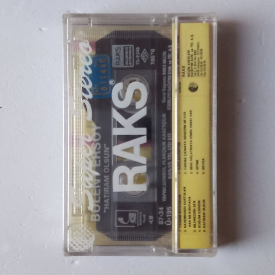 BÜLENT ERSOY - HATIRAM OLSUN (1987) - KASET SIFIR