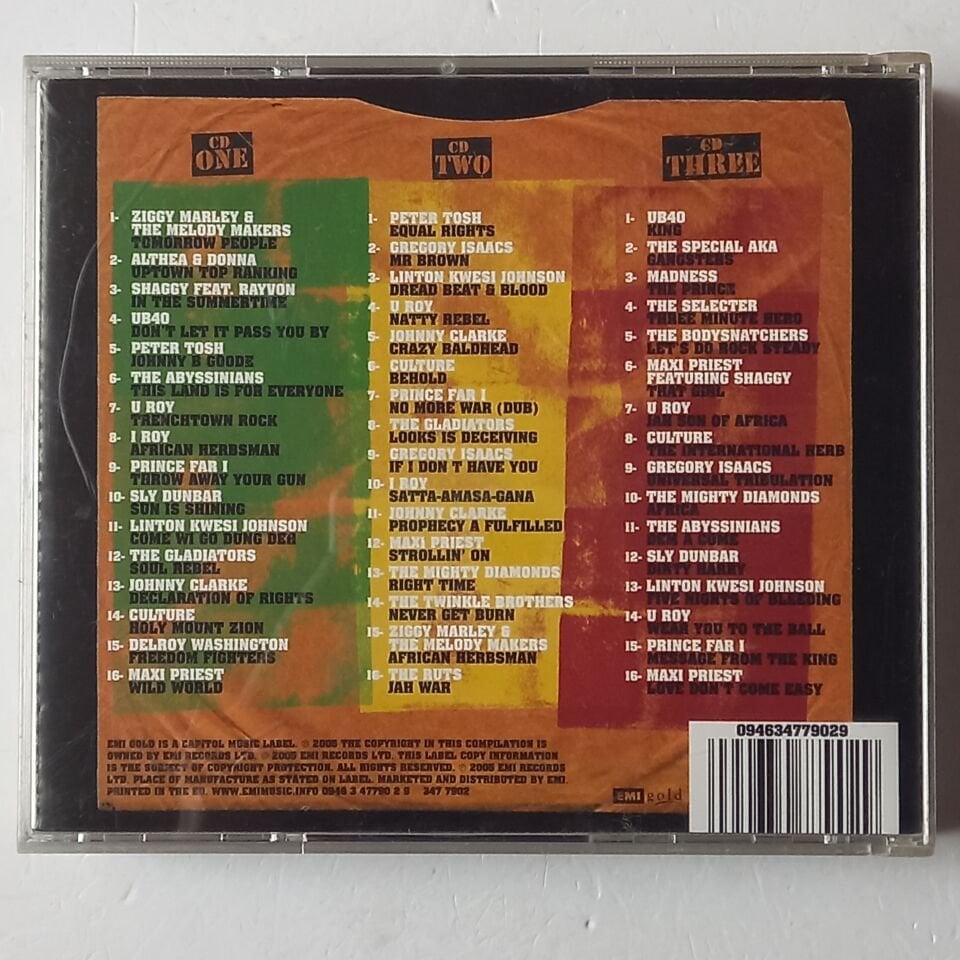 THE BEST OF REGGAE / 48 CLASSICS TRACKS BY THE ORIGINAL ARTISTS - 3CD 2.EL