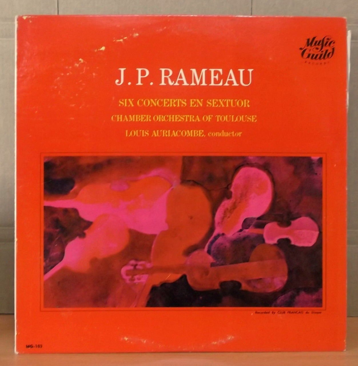 RAMEAU Six Concert En Sextour LP 2.EL