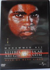 KELEBEK GİBİ UÇAR ARI GİBİ SOKARIM - WHEN WE WERE KINGS - MUHAMMED ALİ - JAMES BROWN - B.B. KING - SPIKE LEE - LEON GAST - DVD 2.EL
