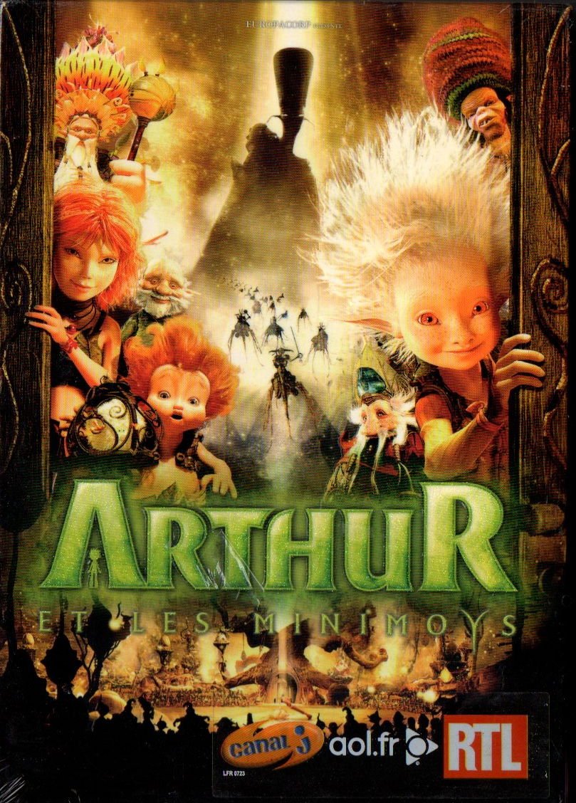 ARTHUR ET LES MINIMOYS - LUC BESSON - DVD AMBALAJINDA SIFIR TÜRKÇE ALTYAZI YOKTUR