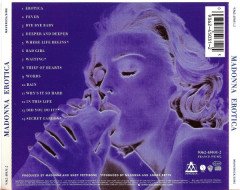 MADONNA - EROTICA (1992) - CD 2.EL