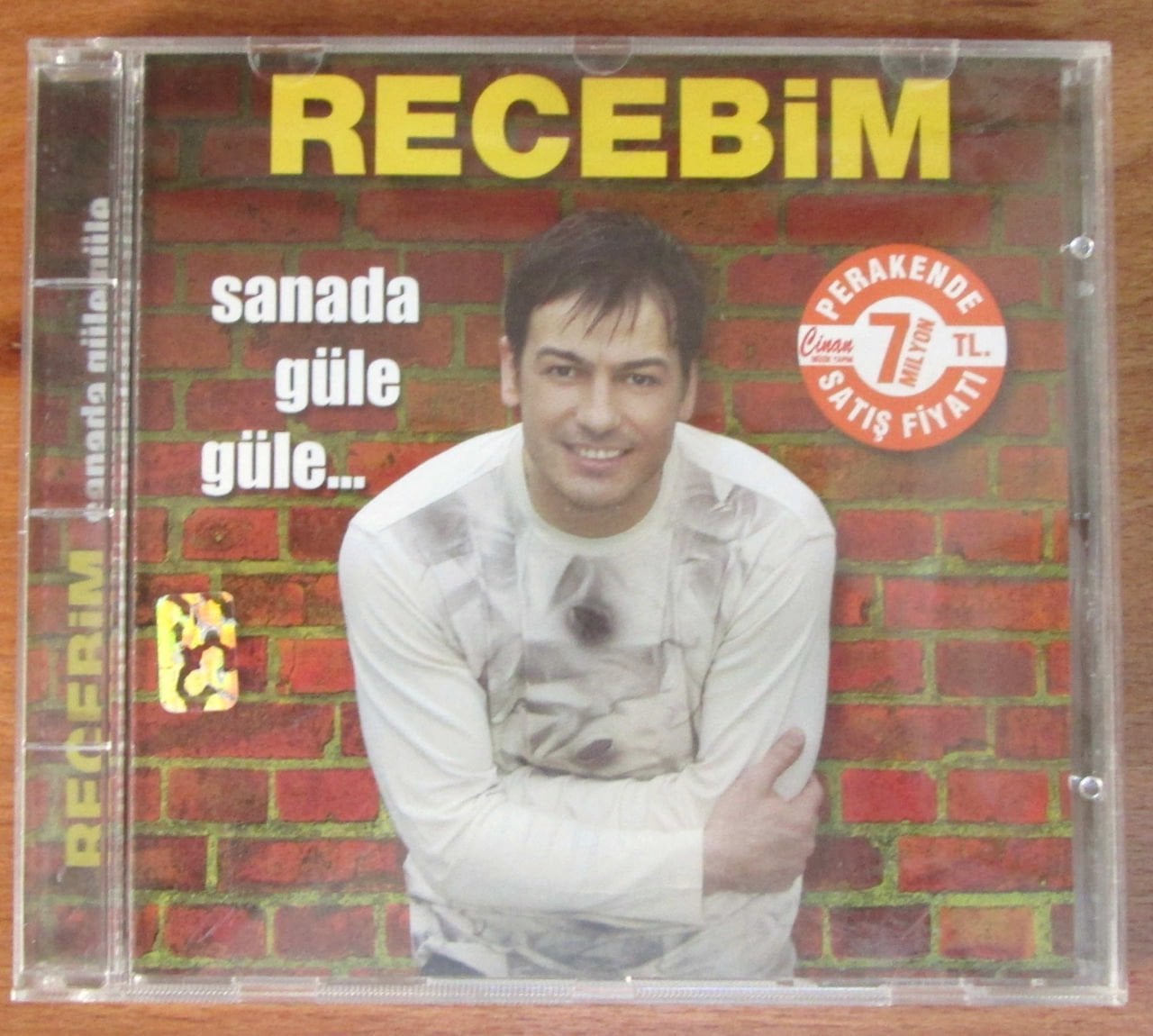 RECEBİM - SANA DA GÜLE GÜLE CD 2.EL
