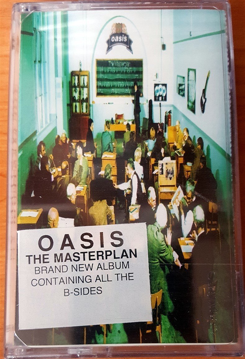 OASIS - THE MASTERPLAN BLUE CASSETTE MADE IN TURKEY ''NEW''