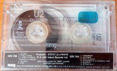 U2 - OCTOBER (1990) MMY CASSETTE MADE IN TURKEY ''NEW''