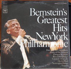 BERNSTEIN'S GREATEST HITS NEW YORK PHILHARMONIC - LP SIFIR