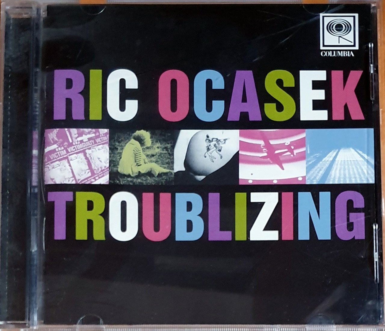 RIC OCASEK - TROUBLIZING (1997) - CD COLUMBIA 2.EL