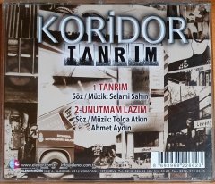 KORİDOR - TANRIM (2010) - CD ELENOR SINGLE 2.EL