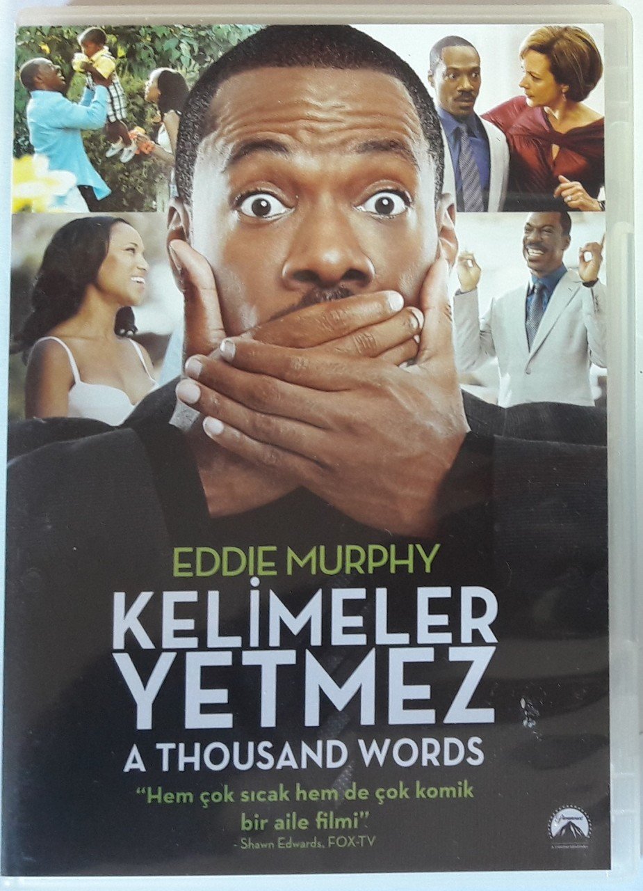 KELİMELER YETMEZ - A THOUSAND WORDS - EDDIE MURPHY - DVD 2.EL