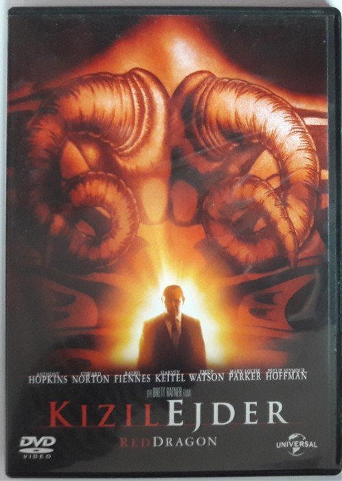 KIZIL EJDER - RED DRAGON - ANTHONY HOPKINS - EDWARD NORTON - RALPH FIENNES - DVD 2.EL