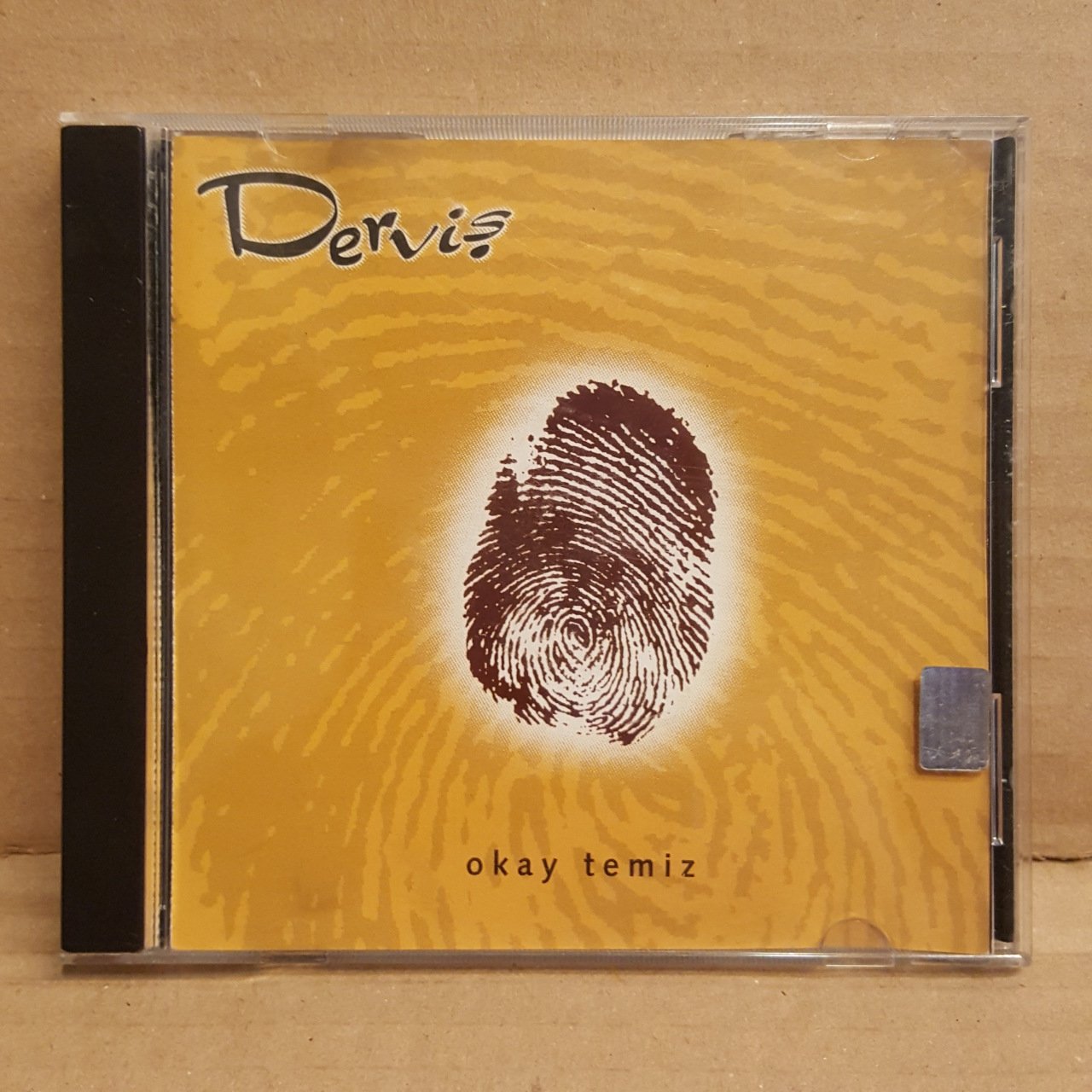 OKAY TEMİZ - DERVİŞ (1989) - CD ESKİ METALİK BANDROL 2.EL