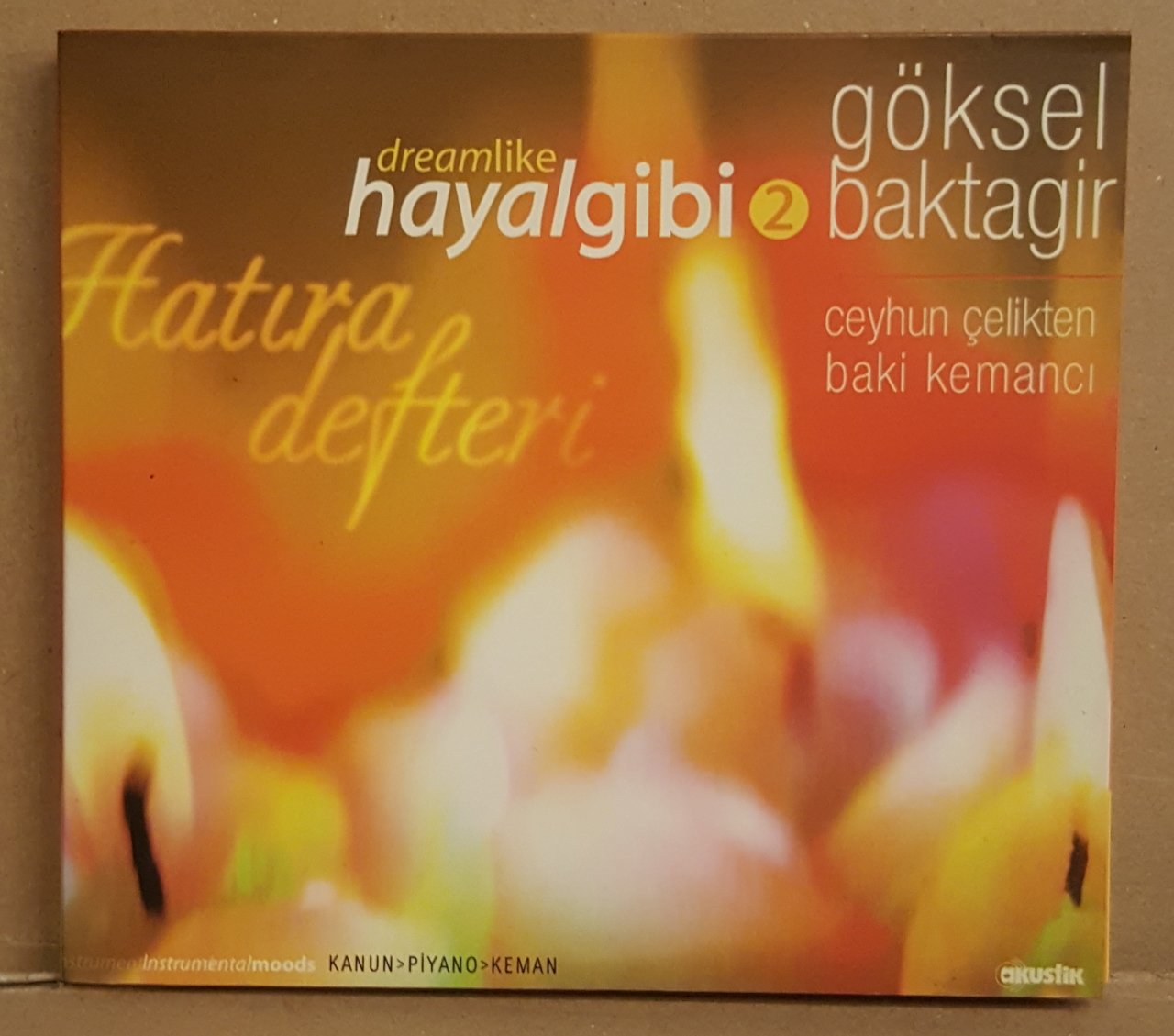 GÖKSEL BAKTAGİR - HAYALGİBİ 2 (2004) - CD 2.EL