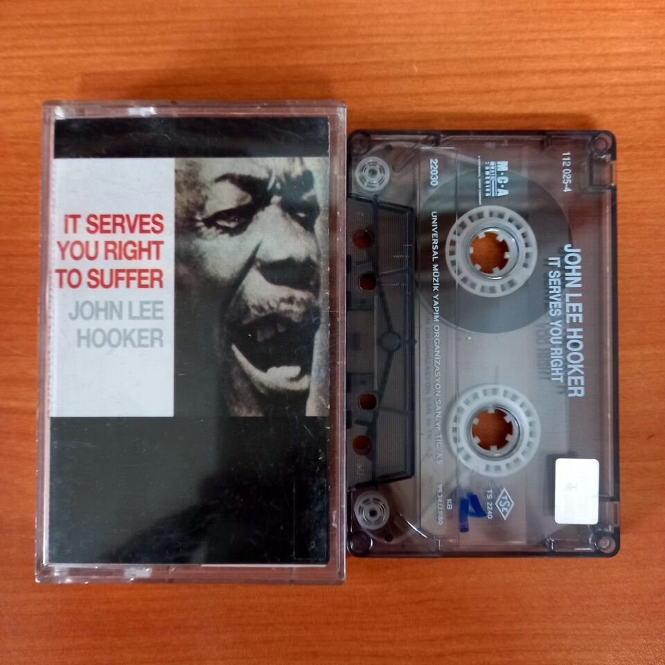 JOHN LEE HOOKER - IT SERVES YOU RIGHT (1999) - KASET 2.EL
