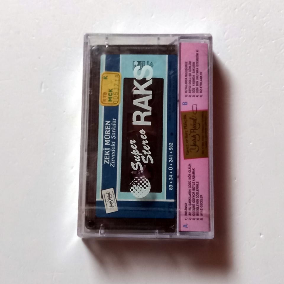 ZEKİ MÜREN - ZİRVEDEKİ ŞARKILAR (1989) - KASET SIFIR
