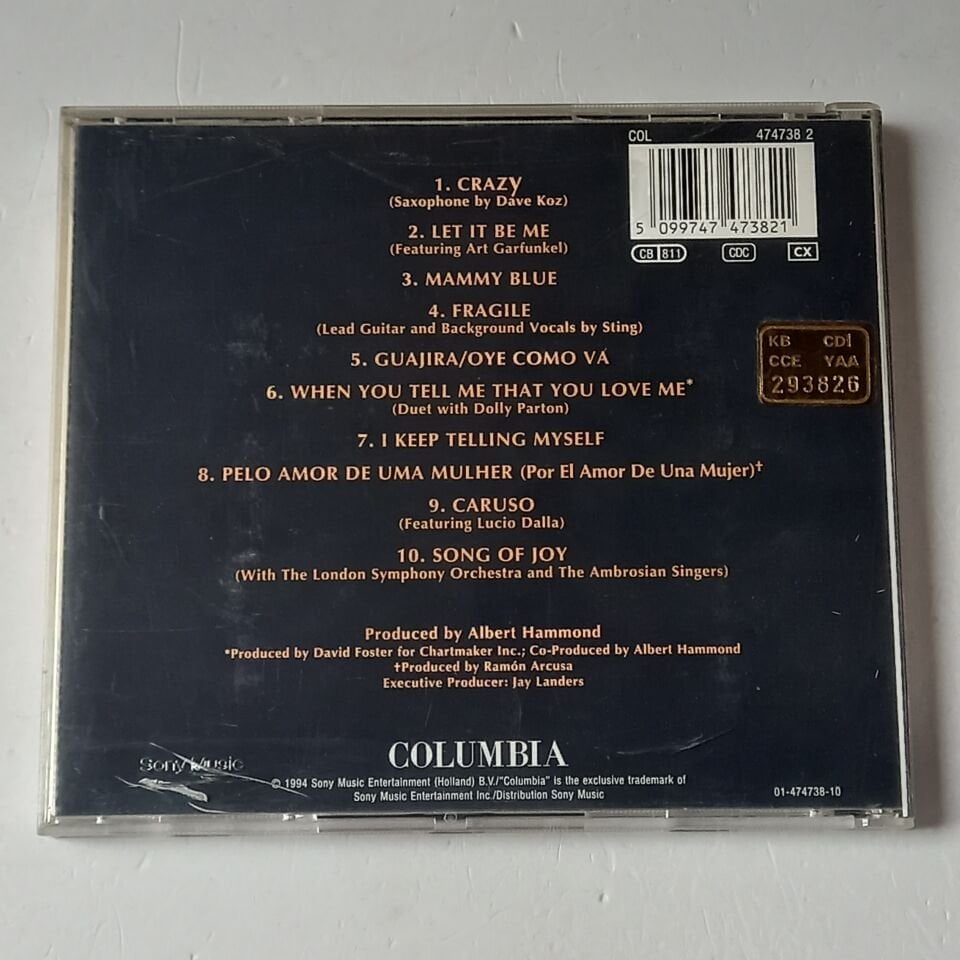 JULIO IGLESIAS – CRAZY (1994) - CD REISSUE 2.EL