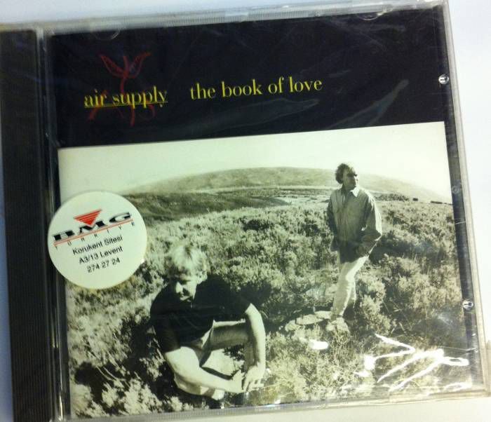 AIR SUPPLY - THE BOOK OF LOVE (1997) - CD SIFIR