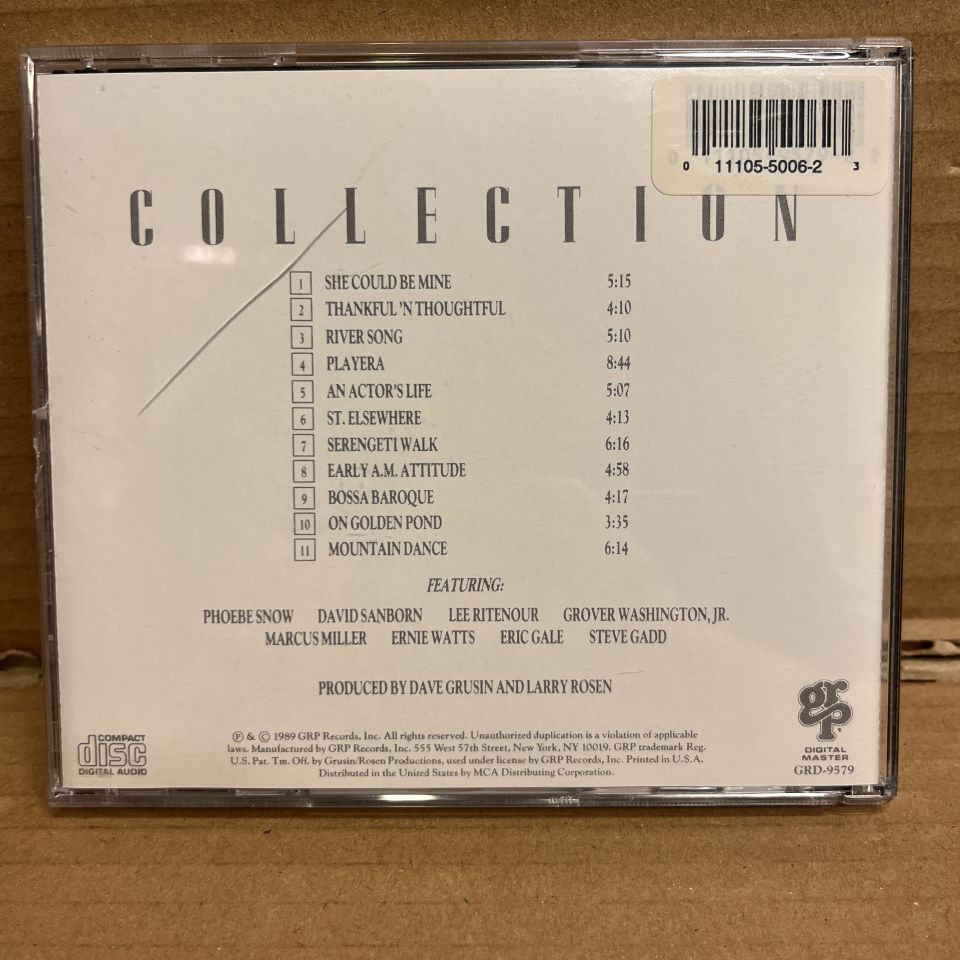 DAVE GRUSIN- - COLLECTION (1989) - CD 2.EL