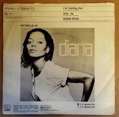 DIANA ROSS - I'M COMING OUT / GIVE UP (1980) - 7'' 45 DEVİR SINGLE PLAK