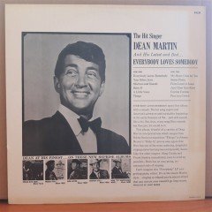 DEAN MARTIN - EVERYBODY LOVES SOMEBODY - PLAK 2.EL