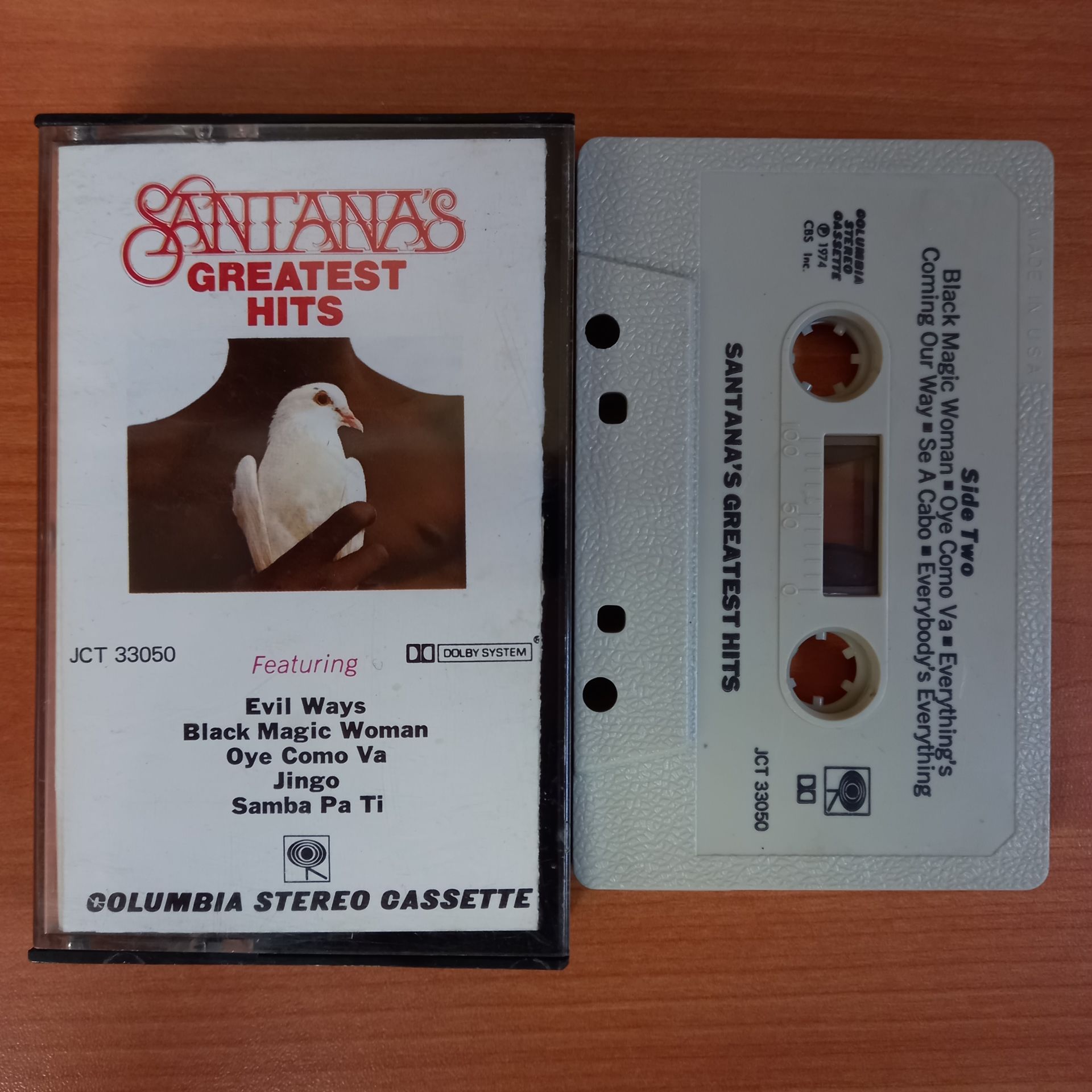SANTANA - GREATEST HITS (1974) - KASET 2.EL