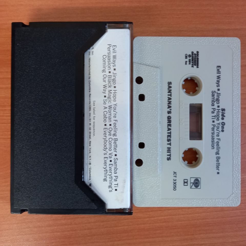 SANTANA - GREATEST HITS (1974) - KASET 2.EL