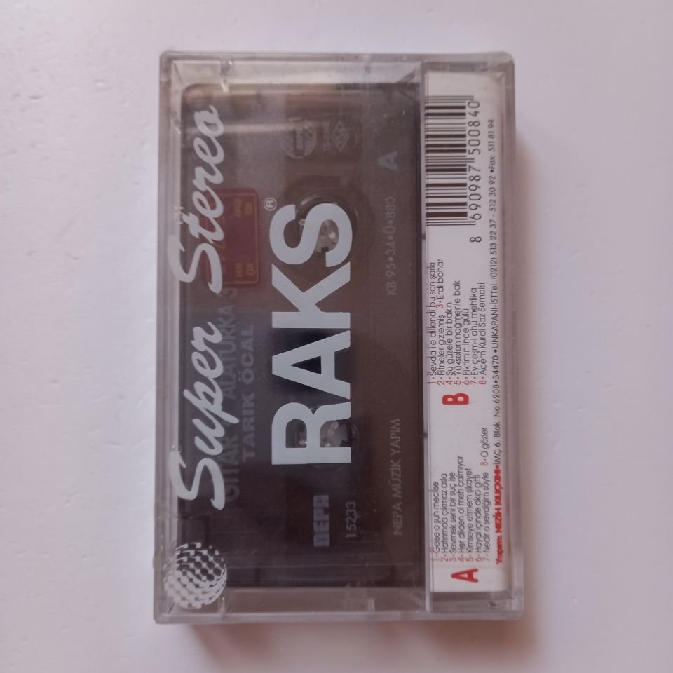 TARIK ÖCAL - GİTAR ALATURKA 3 (1995) - KASET SIFIR