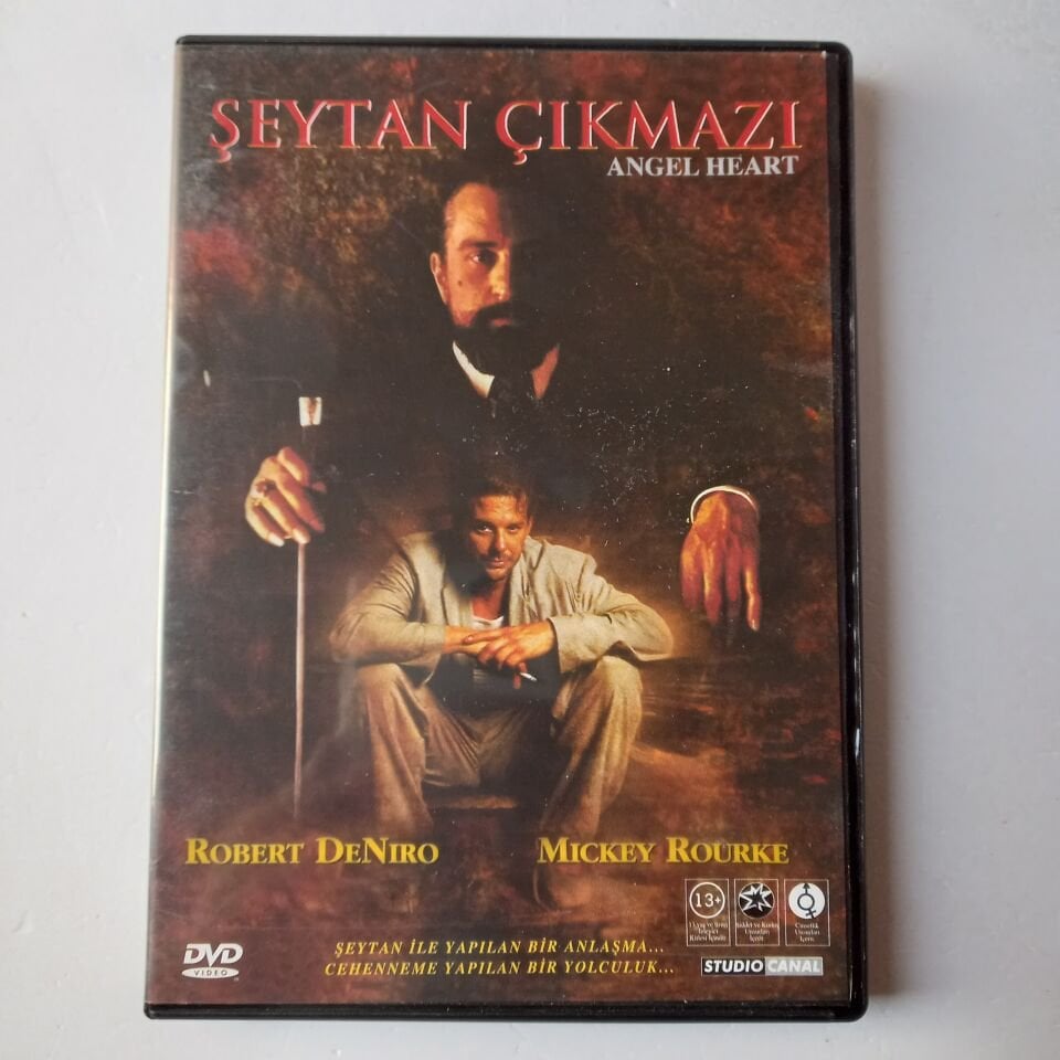 ŞEYTAN ÇIKMAZI - ANGEL HEART - ROBERT DE NIRO - MICKEY ROUKE - LISA BONET - CHARLOTTE RAMPLING - ALAN PARKER - DVD 2.EL