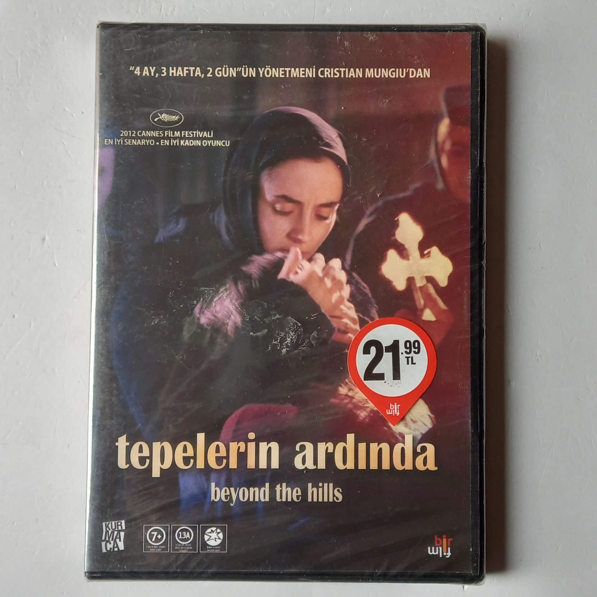 TEPELERIN ARDINDA / BEYOND THE HILLS - DVD AMBALAJINDA SIFIR