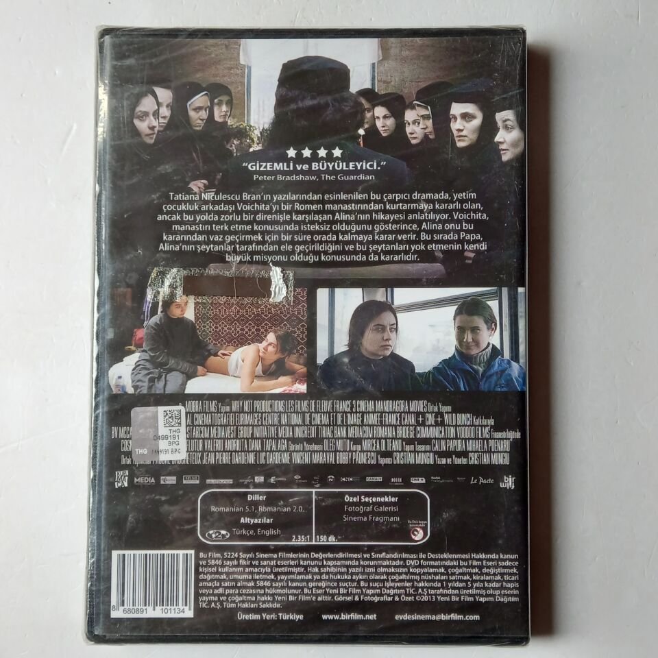 TEPELERIN ARDINDA / BEYOND THE HILLS - DVD AMBALAJINDA SIFIR