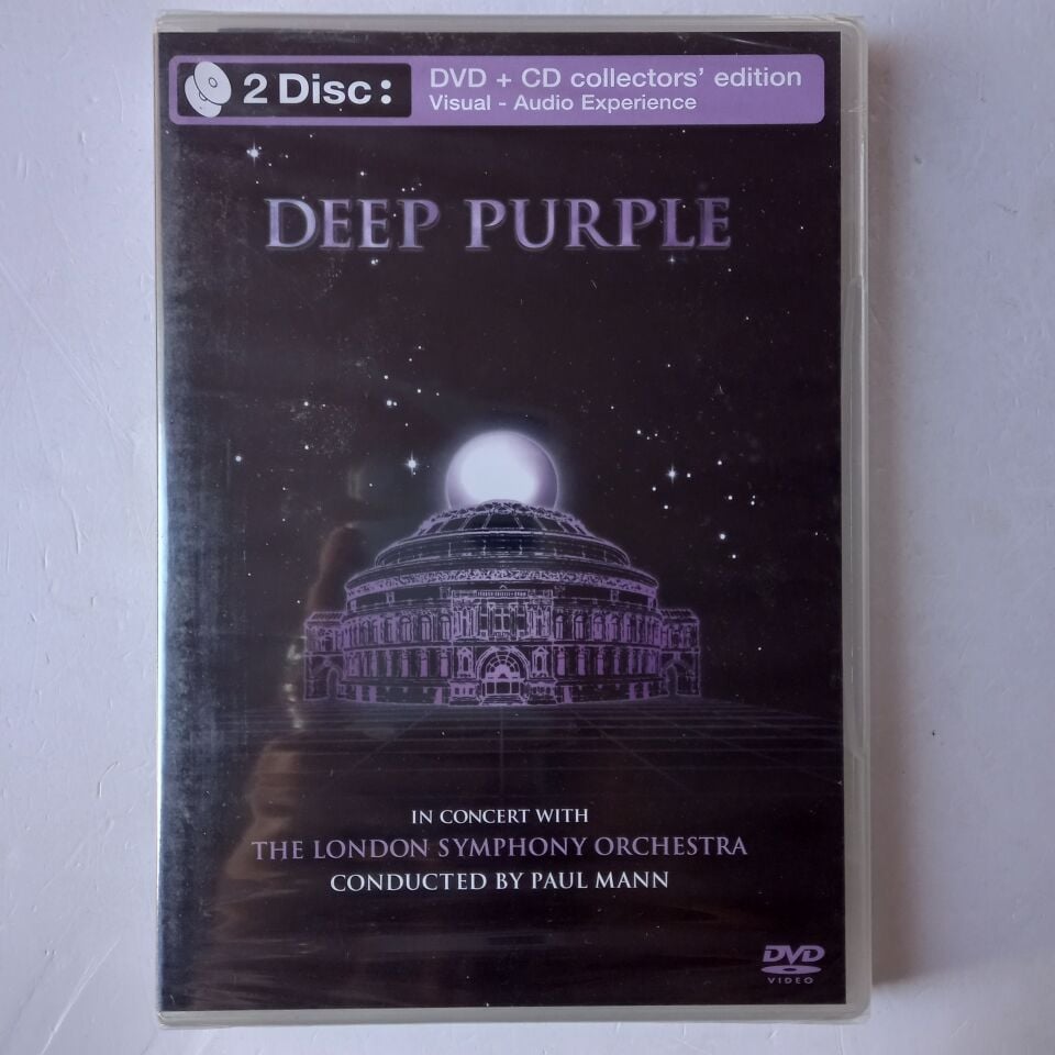 DEEP PURPLE - IN CONCERT WITH THE LONDON SYMPHONY ORCHESTRA - 2DVD AMBALAJINDA SIFIR