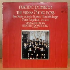DOMINGO and VIENNA CHOIR BOYS Ave Maria LP 2.EL
