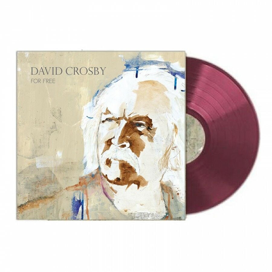 DAVID CROSBY - FOR FREE (2021) LP RENKLİ SIFIR PLAK