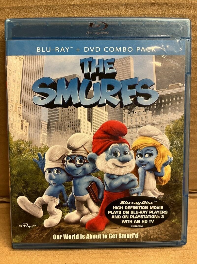 THE SMURFS - ŞİRİNLER - DVD + BLU RAY 2.EL