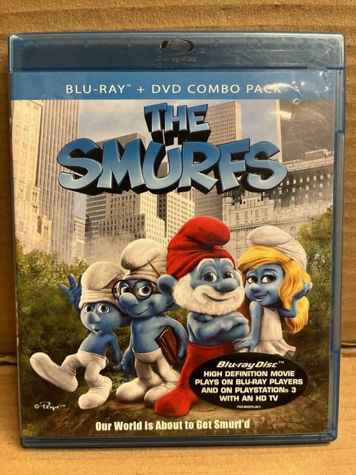 THE SMURFS - ŞİRİNLER - DVD + BLU RAY 2.EL