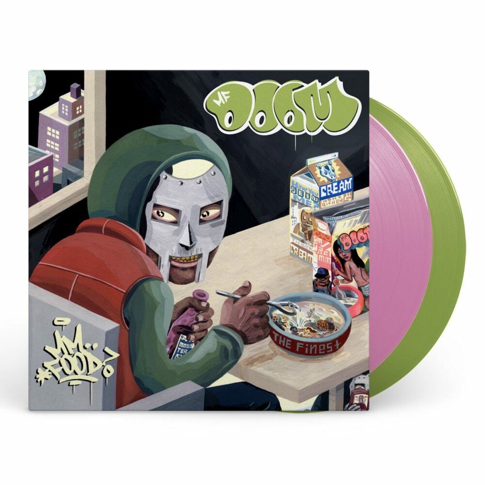 MF DOOM – MM..FOOD (2004) - 2xLP GREEN AND PINK 2020 REISSUE RENKLİ SIFIR PLAK