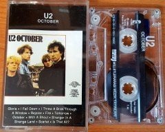 U2 - OCTOBER (1990) MMY CASSETTE MADE IN TURKEY ''USED'' 
