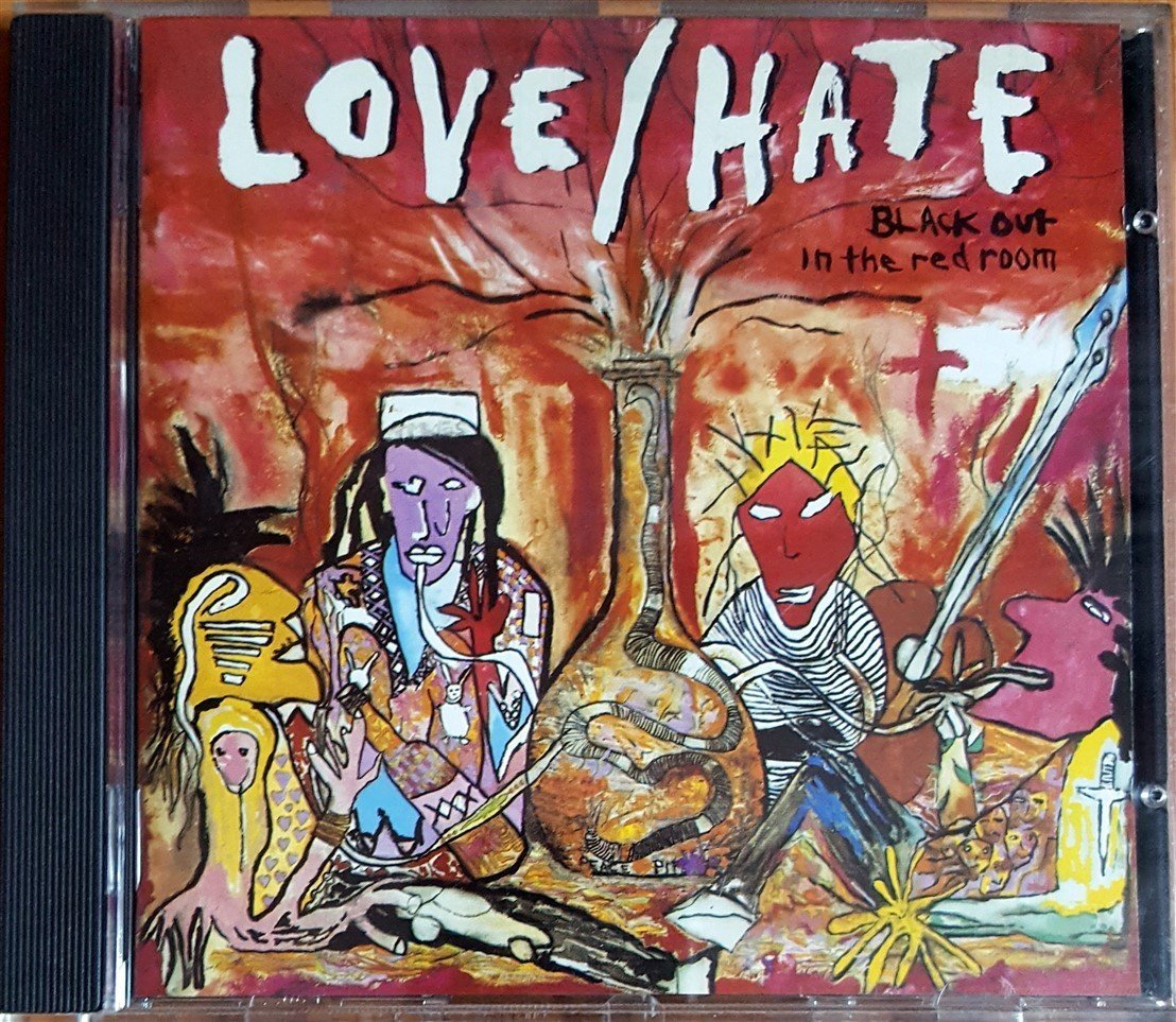 LOVE/HATE - BLACKOUT IN THE RED ROOM (1990) CD 2.EL