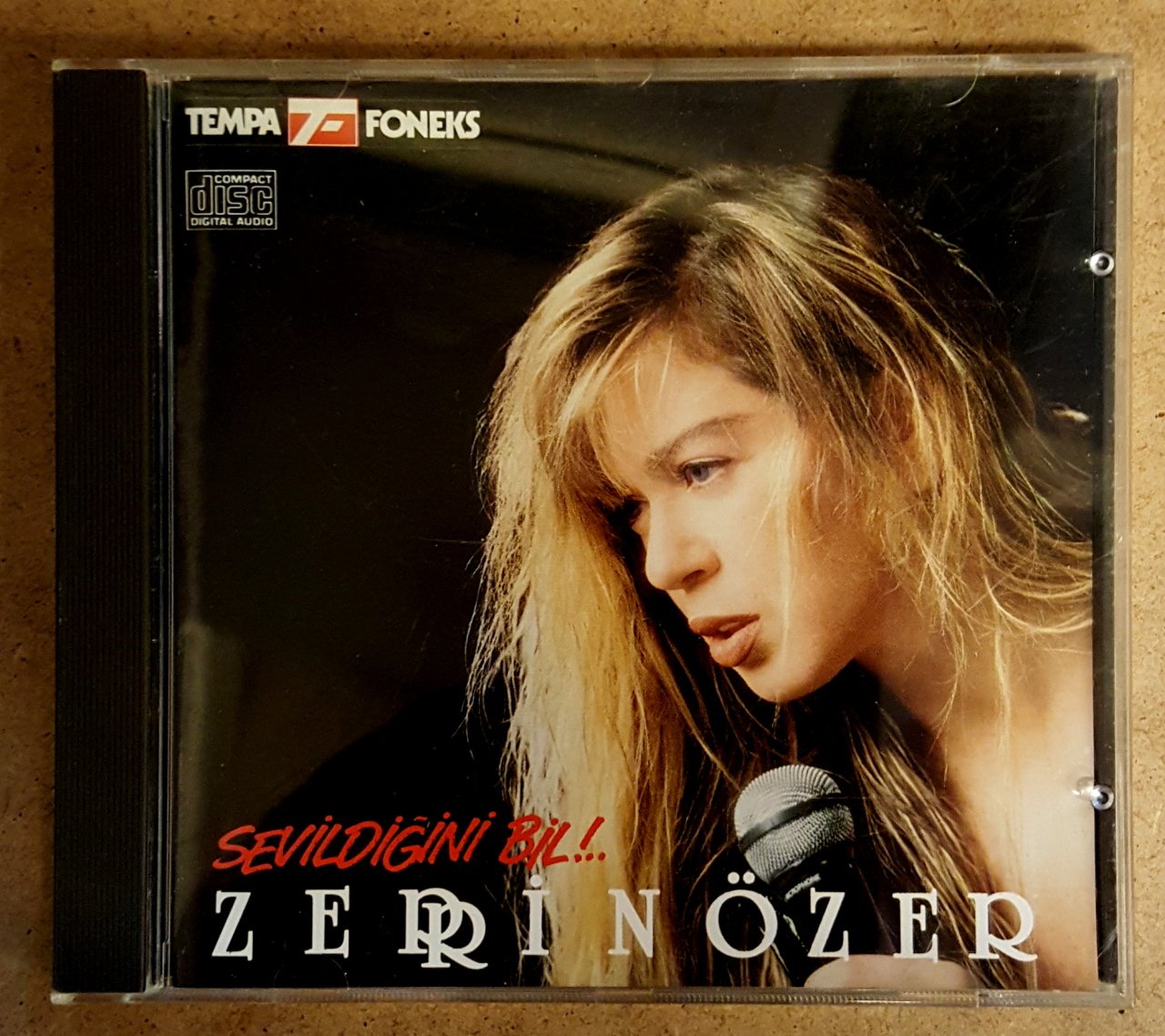 ZERRİN ÖZER - SEVİLDİĞİNİ BİL (1991) - CD TEMPA FONEKS 2.EL
