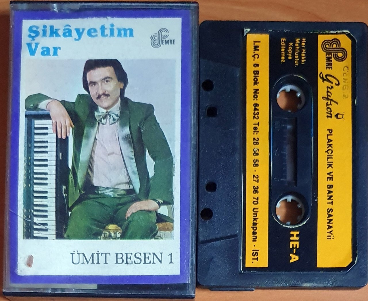 ÜMİT BESEN - 1 / ŞİKAYETİM VAR - KASET EMRE 2.EL