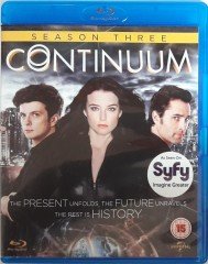 CONTINUUM - SEASON THREE - BLU-RAY 2.EL TR ALTYAZI YOKTUR