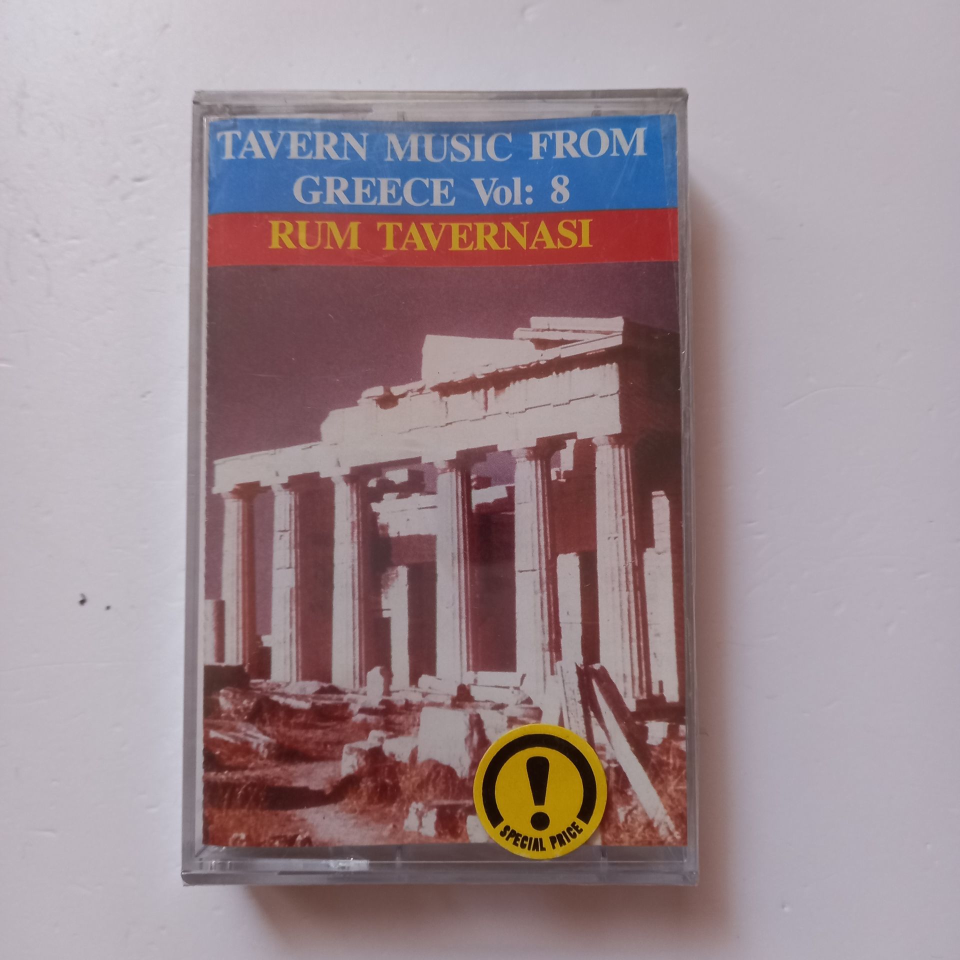RUM TAVERNASI 8 / TAVERN MUSIC FROM GREECE (1988) - KASET SIFIR
