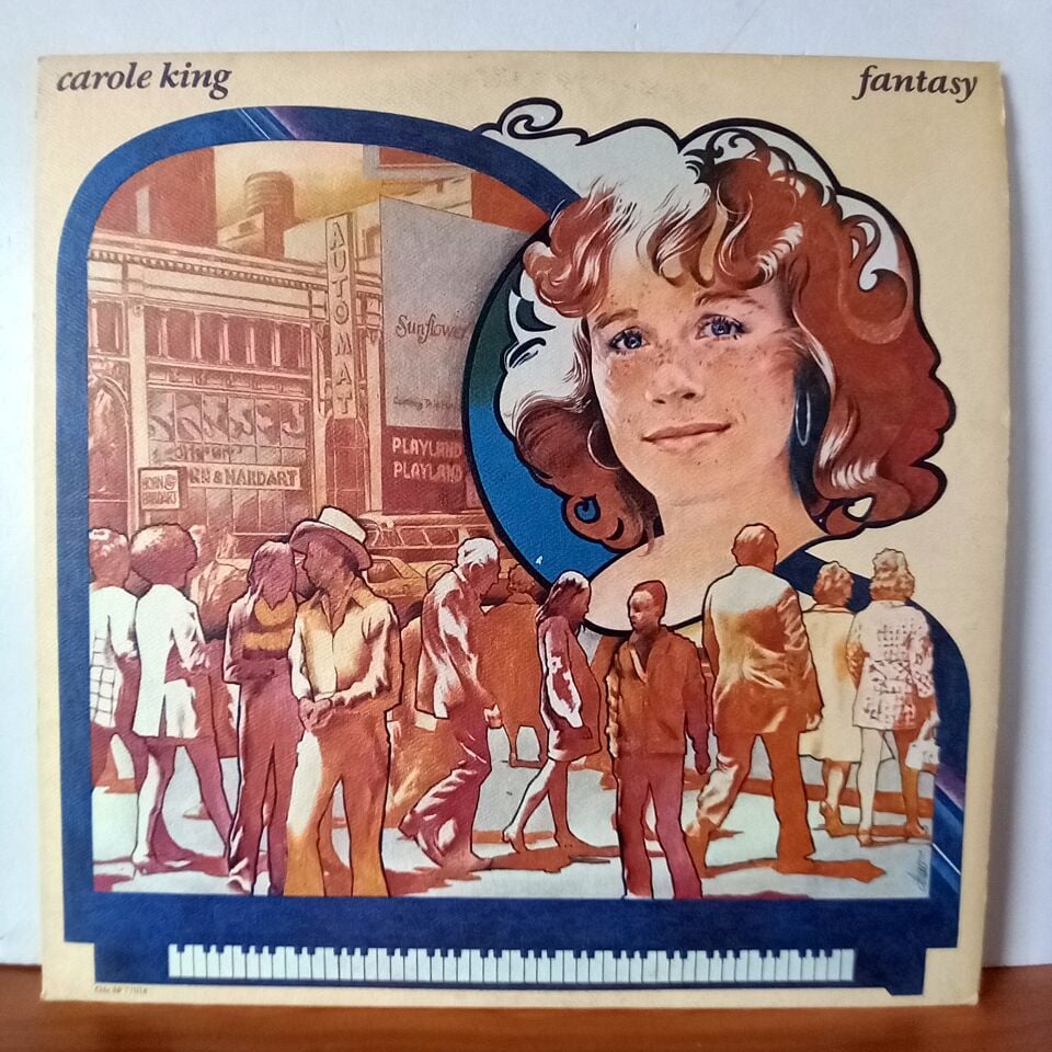 CAROLE KING – FANTASY (1973) - LP 2.EL PLAK