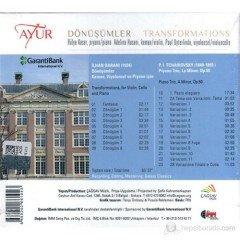 AYUR / HÜLYA KESER, ADELİNA HASANİ, PAUL UYTERLİNDE / İLHAN BARAN, TCHAIKOVSKY (2012) - CD SIFIR