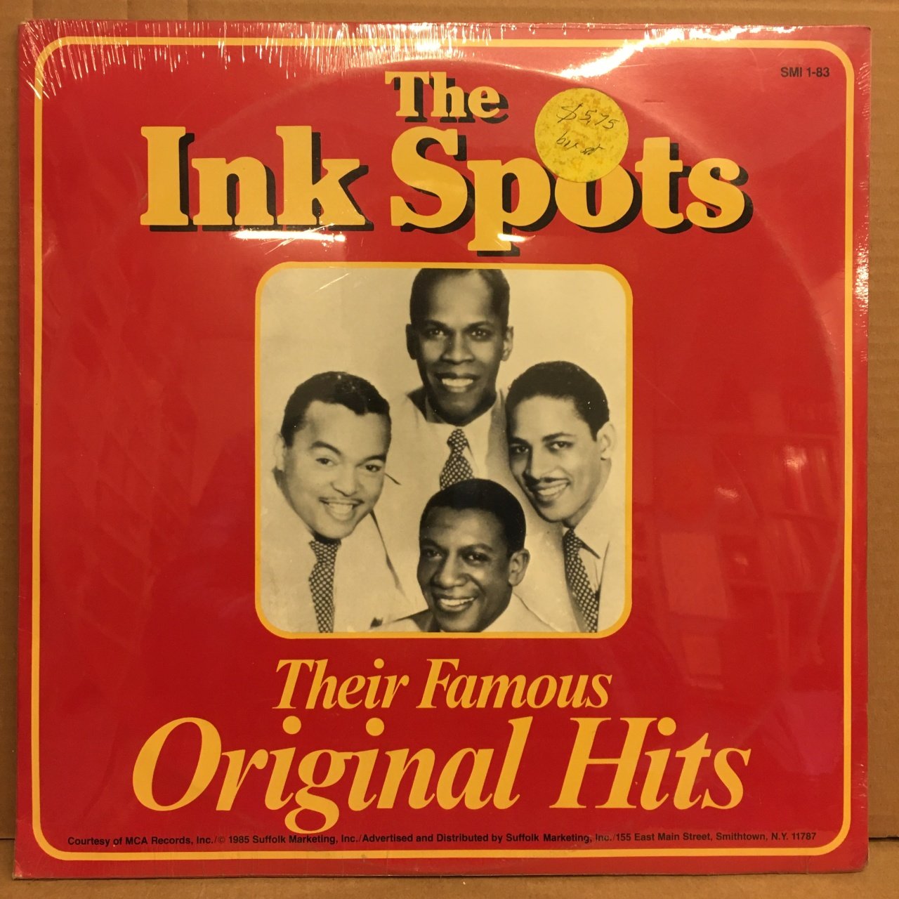 INK SPOTS / MILLS BROTHERS THEIR FAMOUS ORIGINAL HITS SIFIR 2PLAK