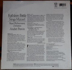 KATHLEEN BATTLE SINGS MOZART, ROYAL PHILHARMONIC ORCHESTRA, ANDRÉ PREVIN - LP SIFIR