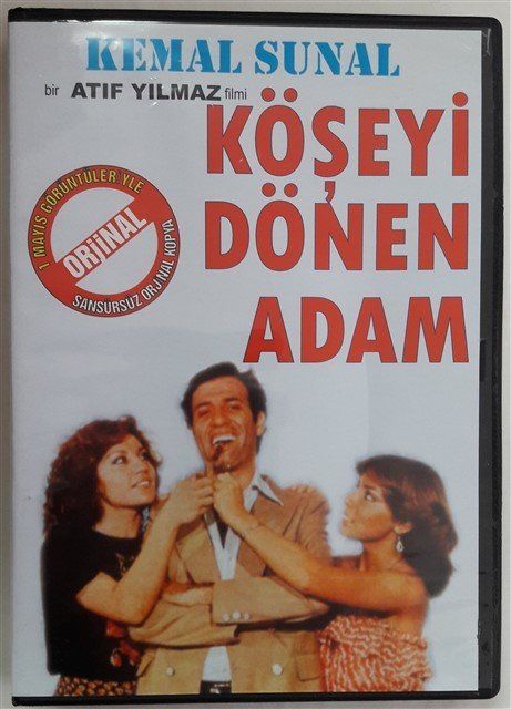 KÖŞEYİ DÖNEN ADAM - KEMAL SUNAL - ATIF YILMAZ - DVD 2.EL