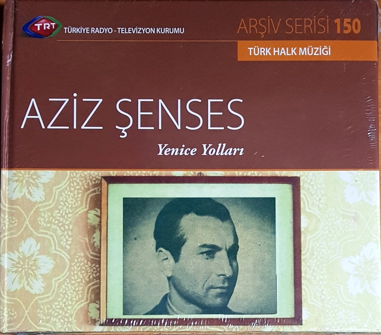 TRT ARŞİVİ / AZİZ ŞENSES / ARŞİV SERİSİ 150 / TÜRK HALK MÜZİĞİ / ULUS MÜZİK CD SIFIR