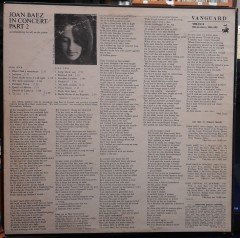 JOAN BAEZ - IN CONCERT PART 2 (1963) - 2.EL PLAK