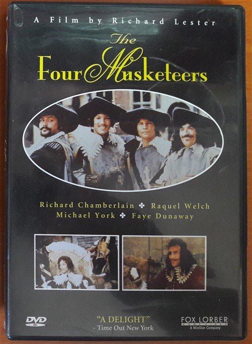 THE FOUR MUSKETEERS - RICHARD CHAMBERLAIN - DVD 2.EL 1. BÖLGE TR ALTYAZI YOKTUR (ALEXANDRE DUMAS)